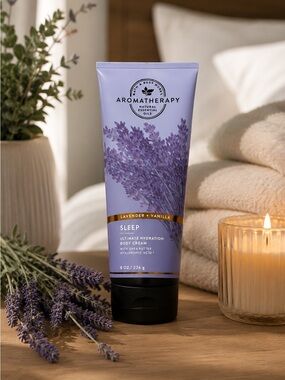 Bath & Body Works Aromatherapy Lavender Vanilla Body Cream | Ultimate Hydration